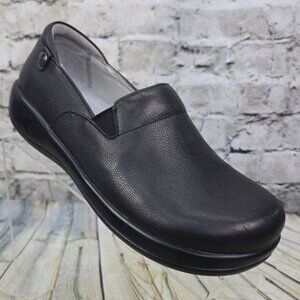 Alegria Keli Nursing Clogs Black Leather Loafers Kel-161 Women’s 39 (US 8/8.5)